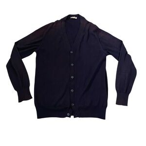 Bottega Veneta button up long sleeve lightweight sweater women’s size 48